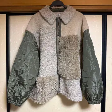 니코앤드 패치워크 보아 블루종