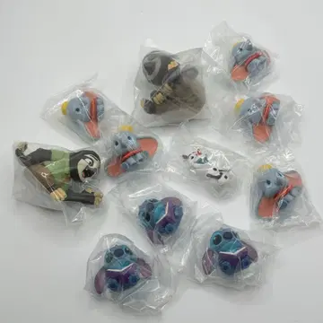 디즈니 어깨 쿵 / 기다림 / HAHAHA! Fig 주토피아 덤보 가챠