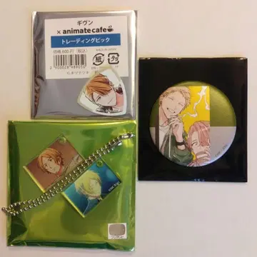 기븐전 캔뱃지 아크릴 키링 애니메이트 카페 피크 아키히코 하루키