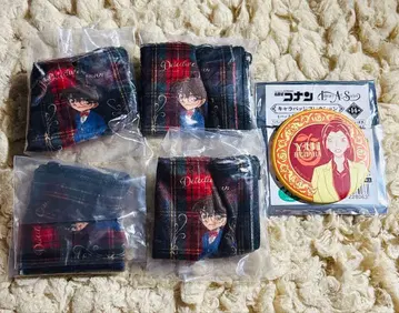 명탐정 코난 캔뱃지 말랑미니파우치&복조리 에도가와 코난 3개