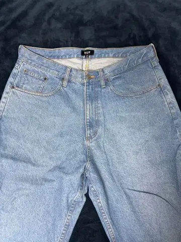 HUF 데님 팬츠 라이트 블루 36