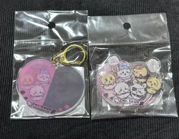 치이카와 천사 & 악마 레이어 아크릴 스탠드 키링