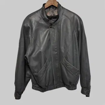 스페인산 천연 가죽 디자인 가죽 자켓 그레이