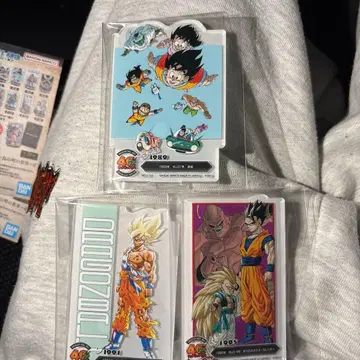 제일복권 드래곤볼 F상 아크릴 스탠드 3종 세트