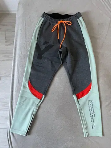 LYFT 그레이/민트 스웨트 팬츠 M