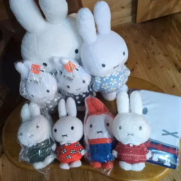 미피 다이토 봉제 인형 담요 세트