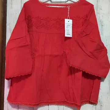 내추럴 랜드리 5부 소매 사이즈 2