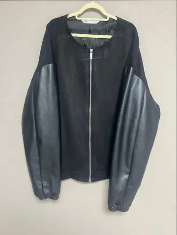 자라 ZARA 페이크 스웨이드 대비 자켓 남성용