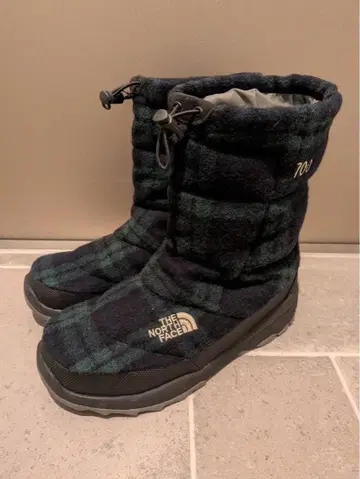 THE NORTH FACE 방한 부츠 다크 그린 블랙