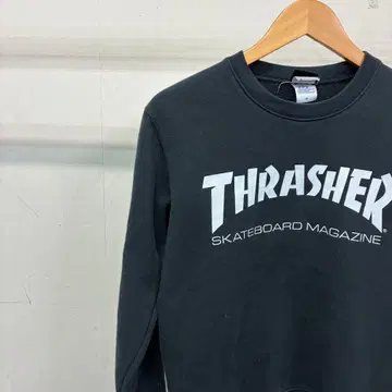 THRASHER 블랙 맨투맨 트레이닝복 M
