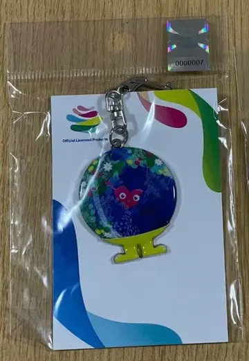 둥둥 키링 핀 배지 요코하마 꽃박람회 EXPO OKK/502