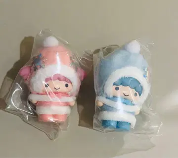 [ 익명 배송 ] 산리오 시크릿 키링 눈의 정령 리틀트윈스타