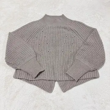 새상품급 [ COMME CA ISM ] 컴시즘 니트 스웨터 리브