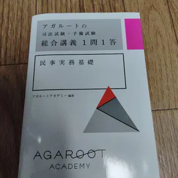 아갈루트 사법시험 예비시험 종합강의 1문1답 민사실무기초