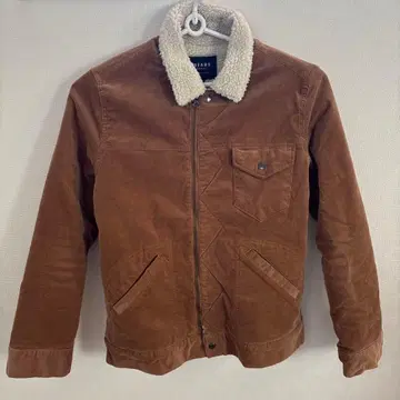 BEAMS 남성용 보아 자켓 S 브라운 복슬복슬 아우터 방한