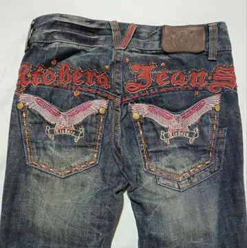 RIOBERA/빈티지 데님/새 자수/[S]