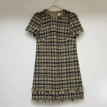 kate spade 체크 무늬 반팔 미니 원피스 사이즈 2