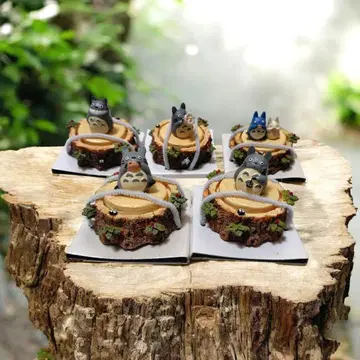 미사용 스튜디오 지브리 이웃집 토토로 스탬프 5개 세트