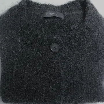새상품급 UNTITLED 모헤어 스트레치 니트 가디건