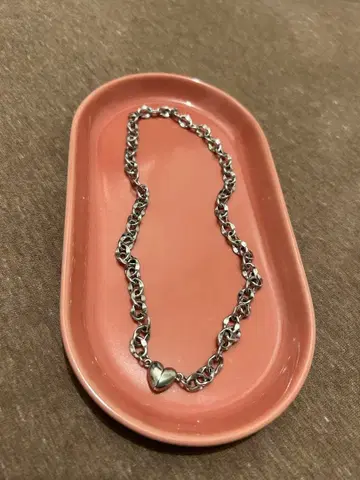 hisori 하트 마그넷 목걸이