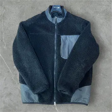 데상트 ddd 보아 플리스 자켓 DHMQJC33 블랙