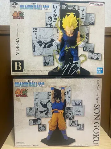 1번 복권 드래곤볼 40th Anniversary 피규어 세트