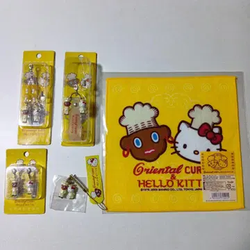 오리엔탈 카레 x 헬로키티 콜라보 5종 세트 2003년