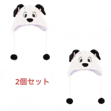 101마리 강아지 팬캡 2개 세트 (개별 판매 불가)