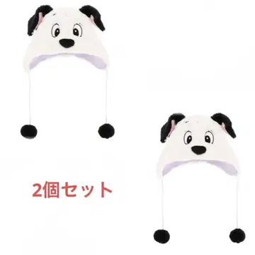 101마리 강아지 팬캡 2개 세트 (개별 판매 불가)