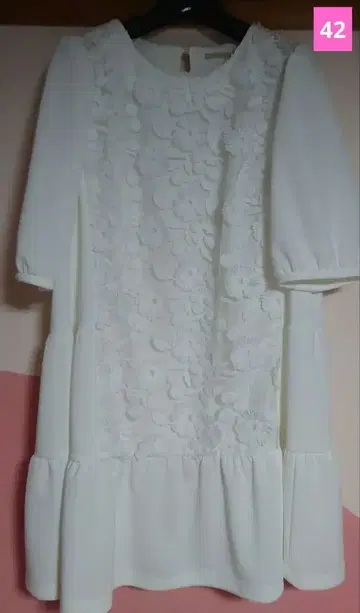 로즈 티아라 42 화이트 튜닉