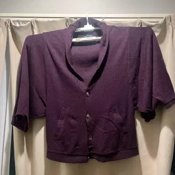 kimono Factory nono 니트 가디건 퍼플