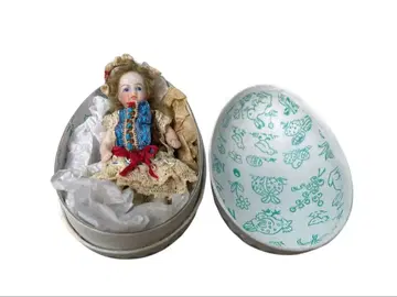 앤티크 비스크 인형 소형