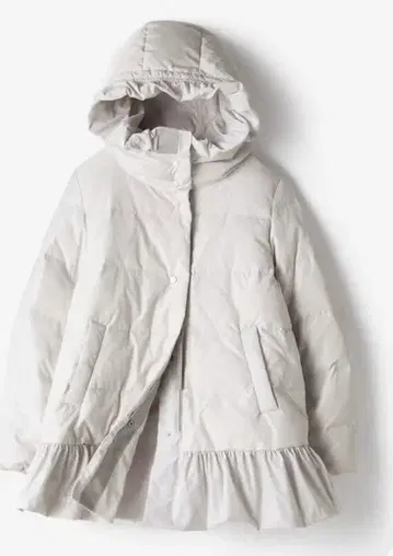 두클라쎄 페플럼 디자인 하프 다운 자켓 L 사이즈