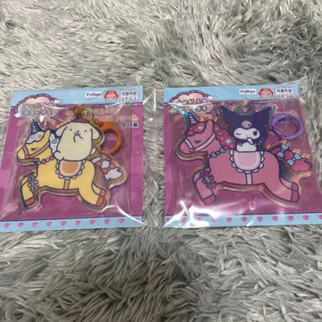 슈가후와 카루세루 오로라 아크릴 참 폼폼푸딩 쿠로미