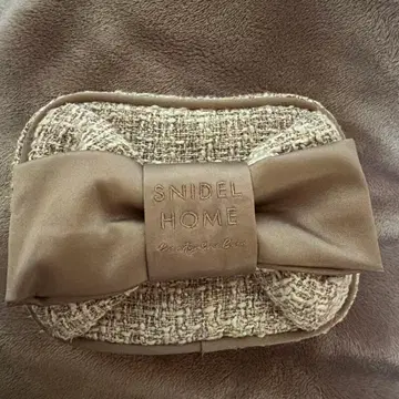 스나이델 홈 트위드 리본 파우치