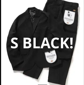 Dickies x TRIPSTER SUIT 25FW BEAMS BLACK