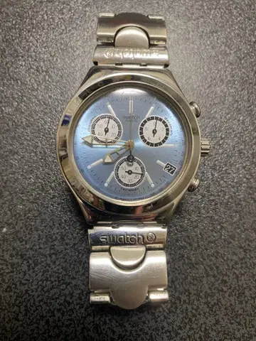 [ 초 레어 ] swatch IRONY 스와치 아이로니 크로노그래프