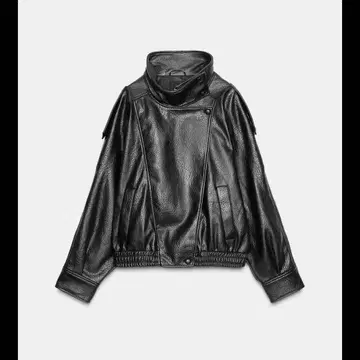 ZARA 페이크 레더 자켓 L 사이즈