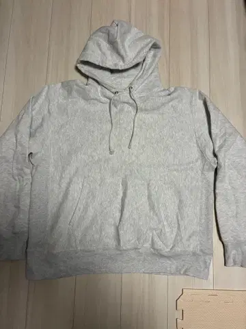 Champion 챔피온 후드티 리버스 위브 헤더 그레이 XL