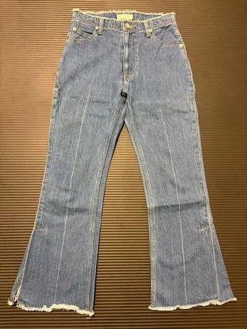 PHEENY 하이웨스트 플레어 데님