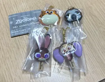 [ 새상품 미개봉 ] 주토피아 아이스캔디 참 4개 세트