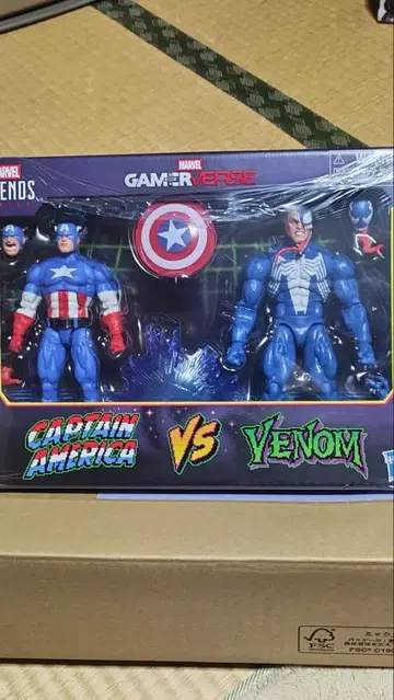 마블 레전드 게이머버스 캡틴 아메리카 vs 베놈.