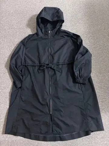 투모로우랜드 후드 부착 롱 코트 새상품급