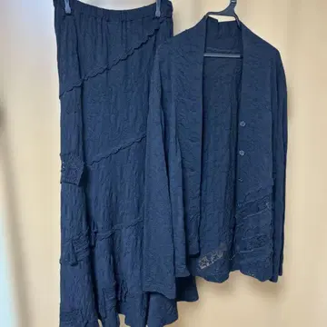 HISCHRONE 스커트 셋업 자켓