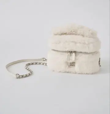 다리치 페이크 퍼 숄더 미니 백