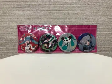 하츠네 미쿠 PARCO 콜라보 캔뱃지 세트 4개