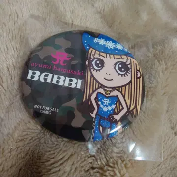 ayu x BABBI 캔뱃지 하마사키 아유미