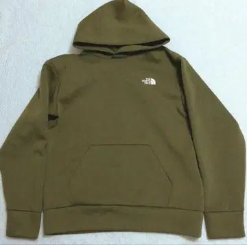 The North Face 올리브 후드 부착 후드티