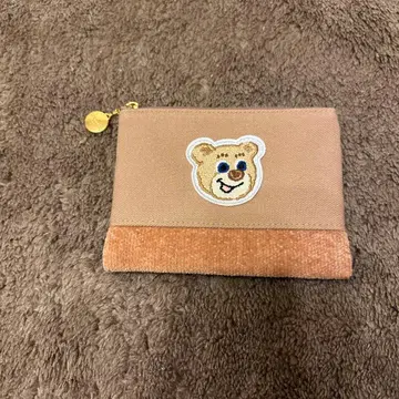 LOVERARY 곰 자수 프래그먼트 케이스