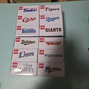 프로야구 토미카 2025 마스코트 카 마스코트 피규어 컴플리트 세트